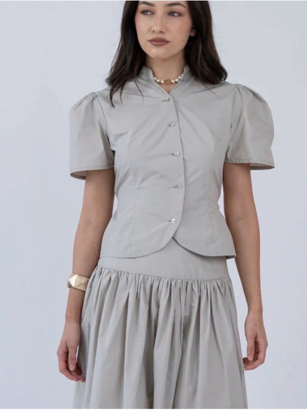 Chulle Lulu Top Earl Grey